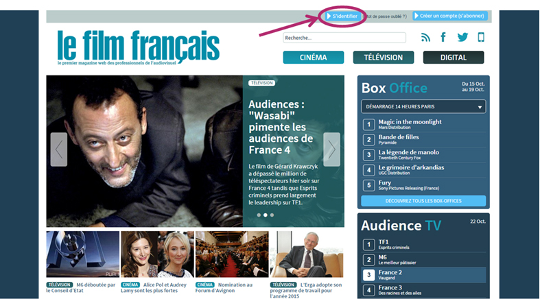 Connexion au Film Français