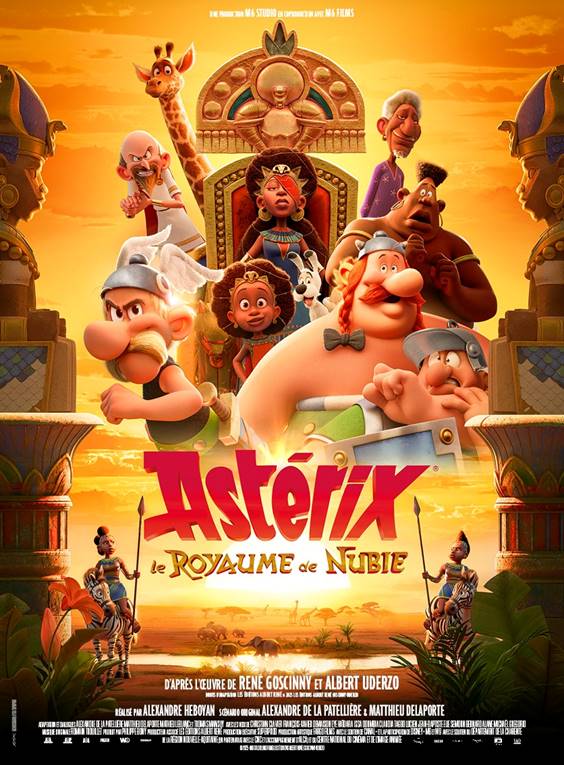affiche asterix nubie