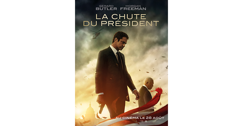 affiche le chute du president